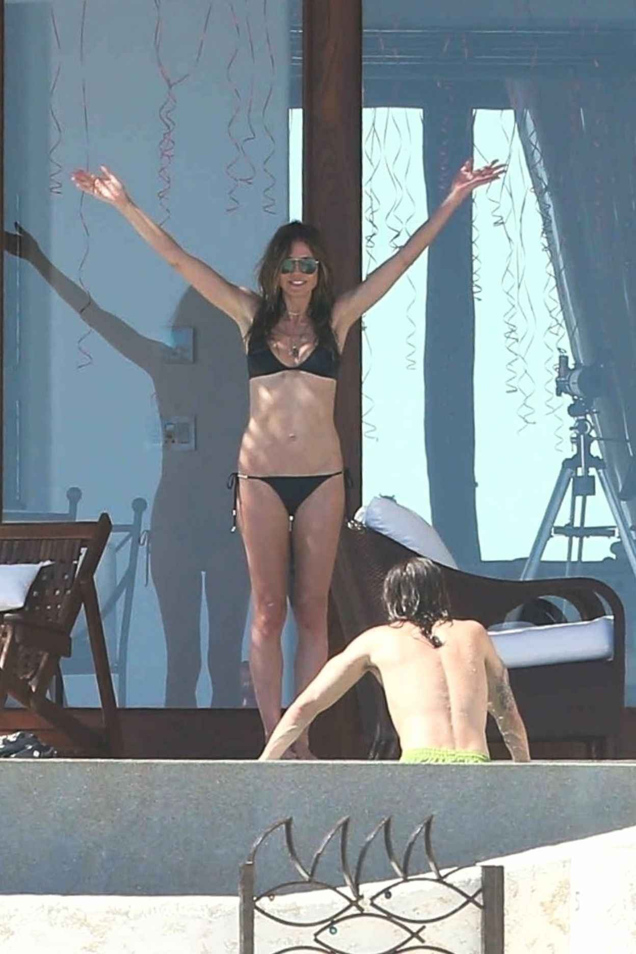 Heidi Klum en bikini à Cabo San Lucas Olympine