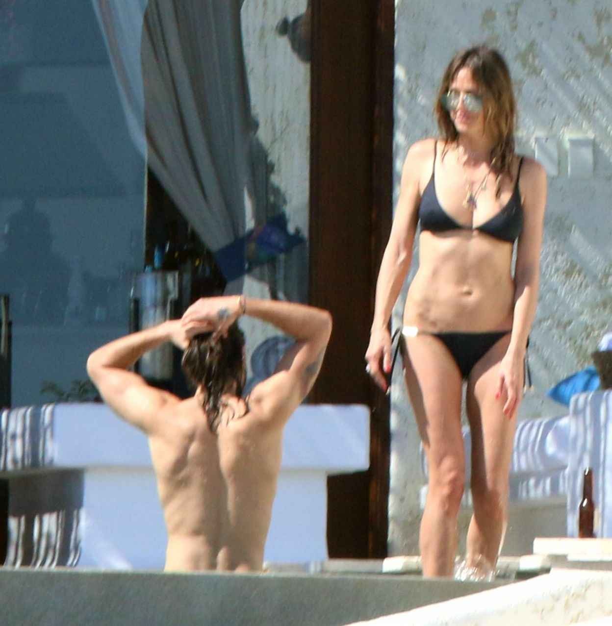 Heidi Klum en bikini à Cabo San Lucas Olympine