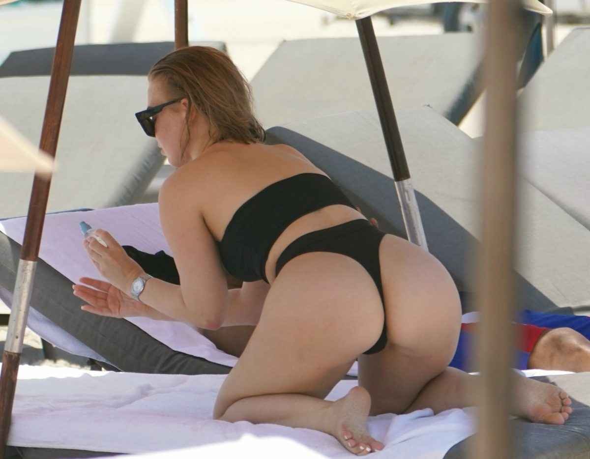 Bianca Elouise en bikini à Miami Beach Olympine