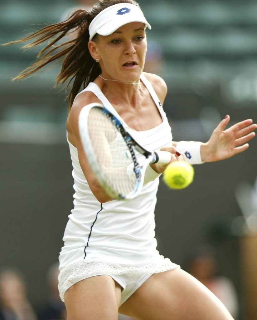 Agnieszka Radwanska à Roland-Garros 2015