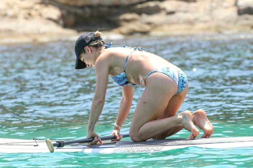 Elsa Pataky en bikini en Corse
