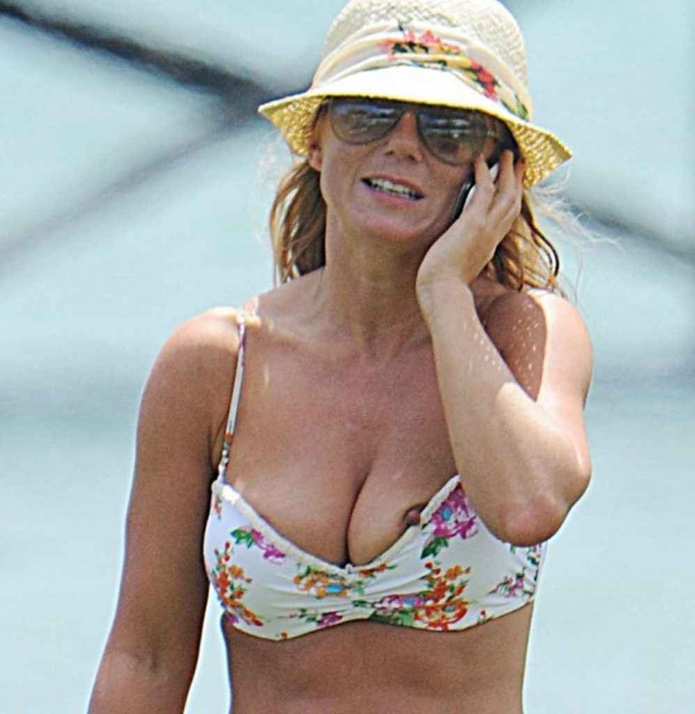 Geri Halliwell a les seins trop gros pour son bikini