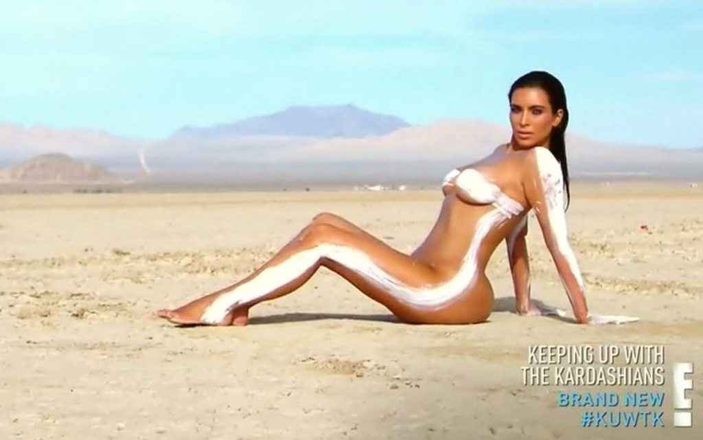 Kim Kardashian nue : keeping up with the Kardashians