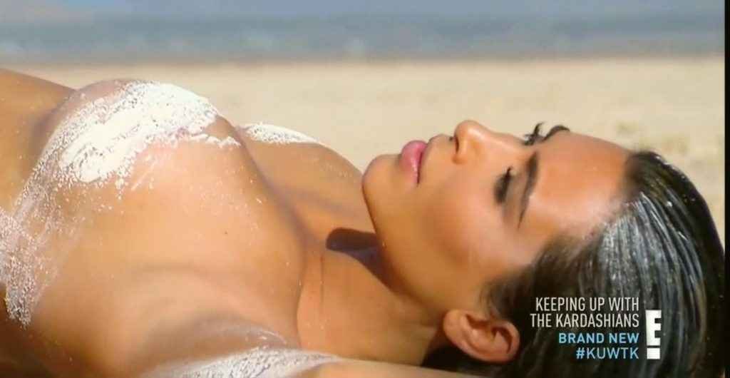 Kim Kardashian nue : keeping up with the Kardashians