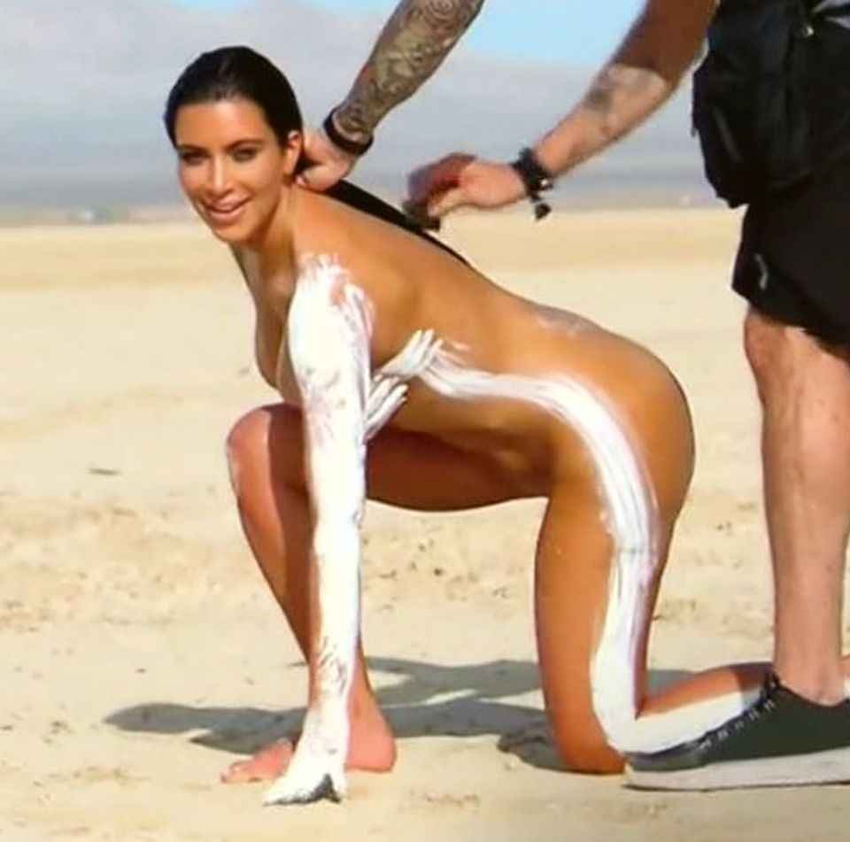 Kim Kardashian nue : keeping up with the Kardashians