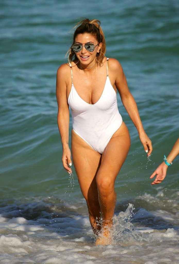 Larsa Pippen en maillot de bain à Miami