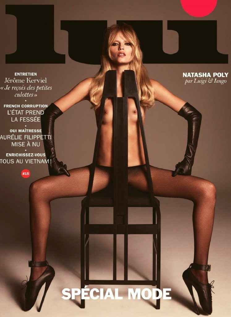 Natasha Poly nue dans Lui