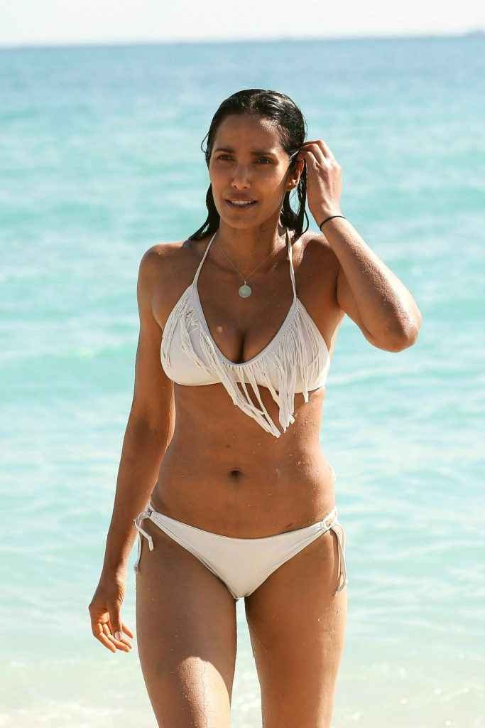 Padma Lakshmi en bikini à Miami