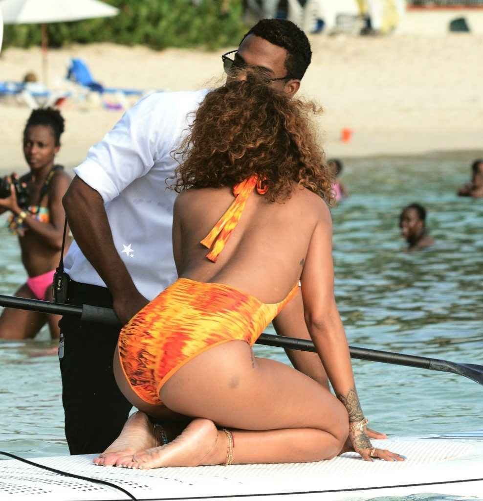 Rihanna en maillot de bain à La Barbade