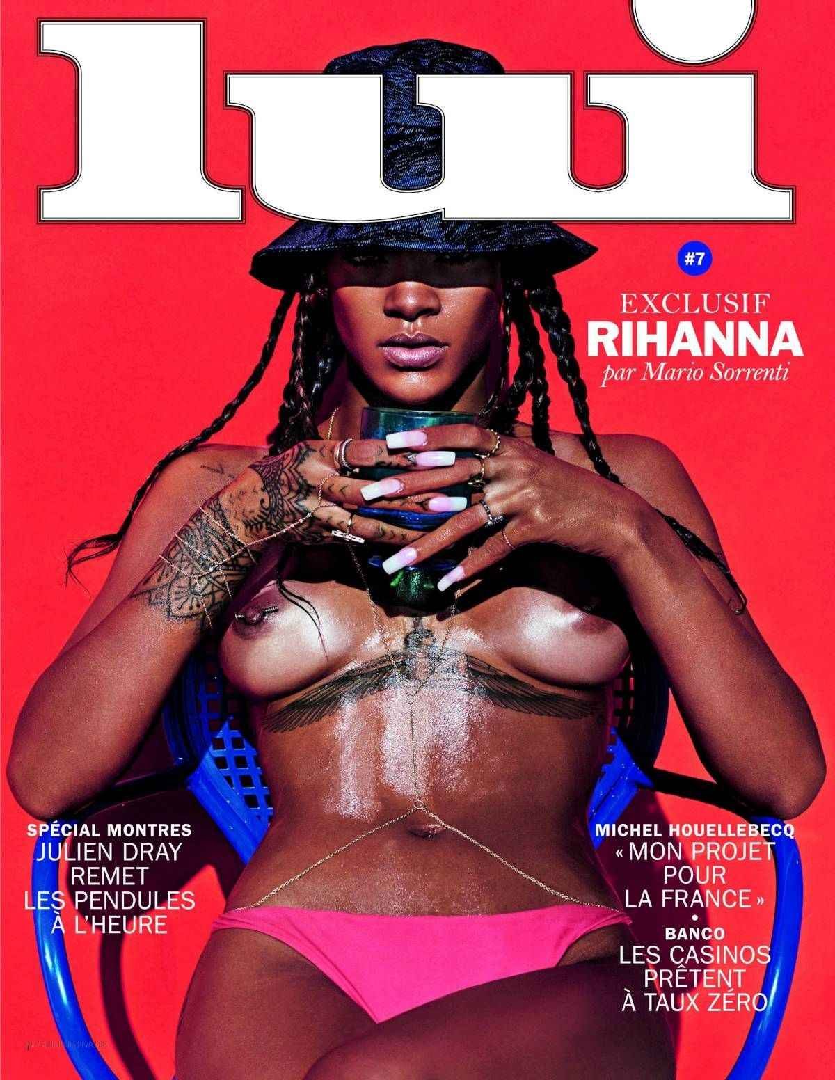 Rihanna nue dans Lui