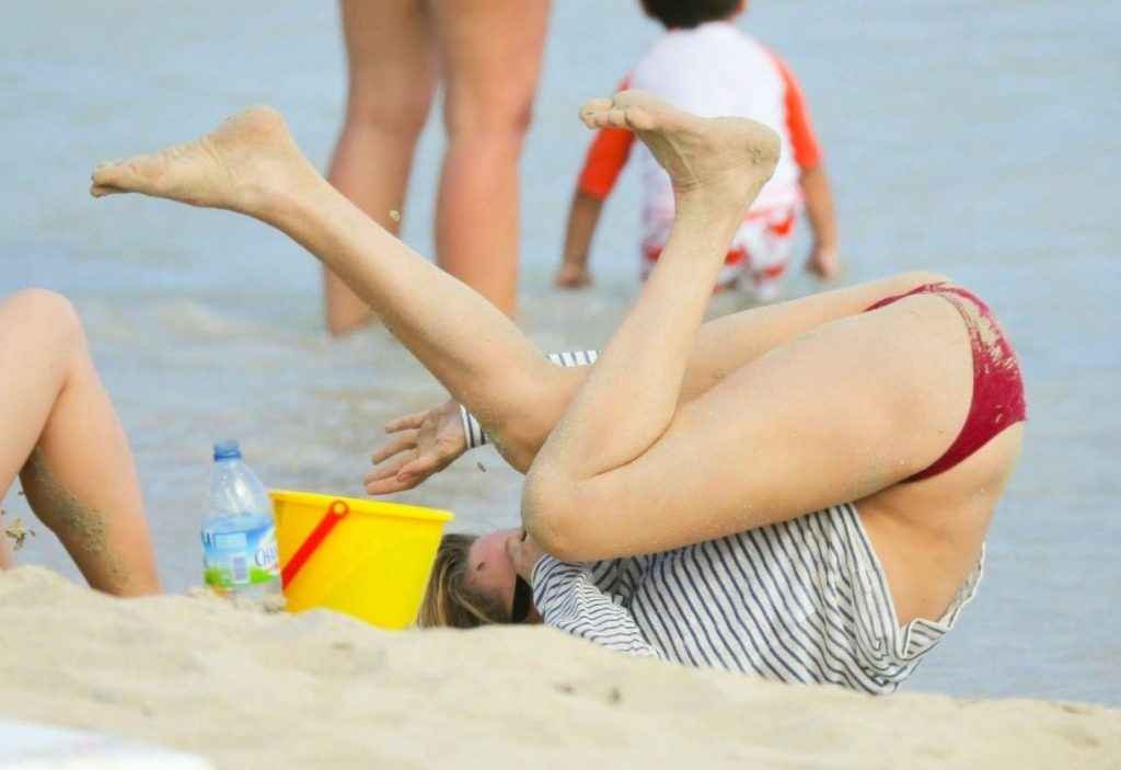 Uma Thurman en bikini