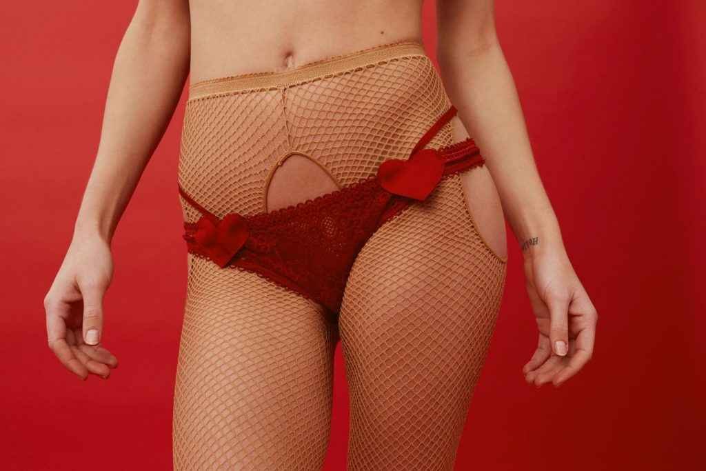 Ashley Smith et la lingerie érotique