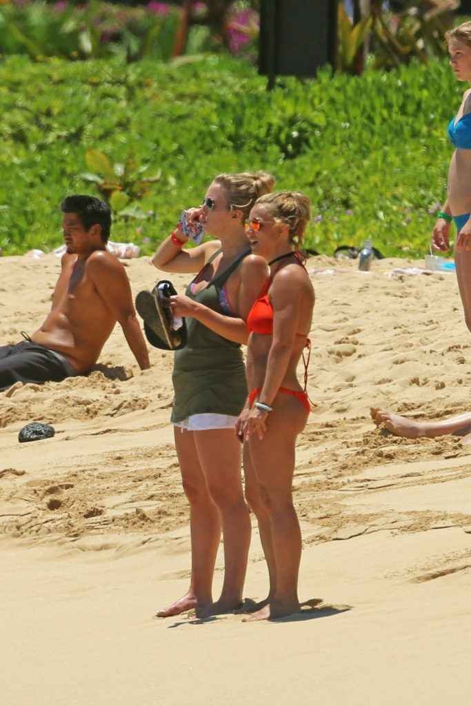 Britney Spears en bikini à Hawaii