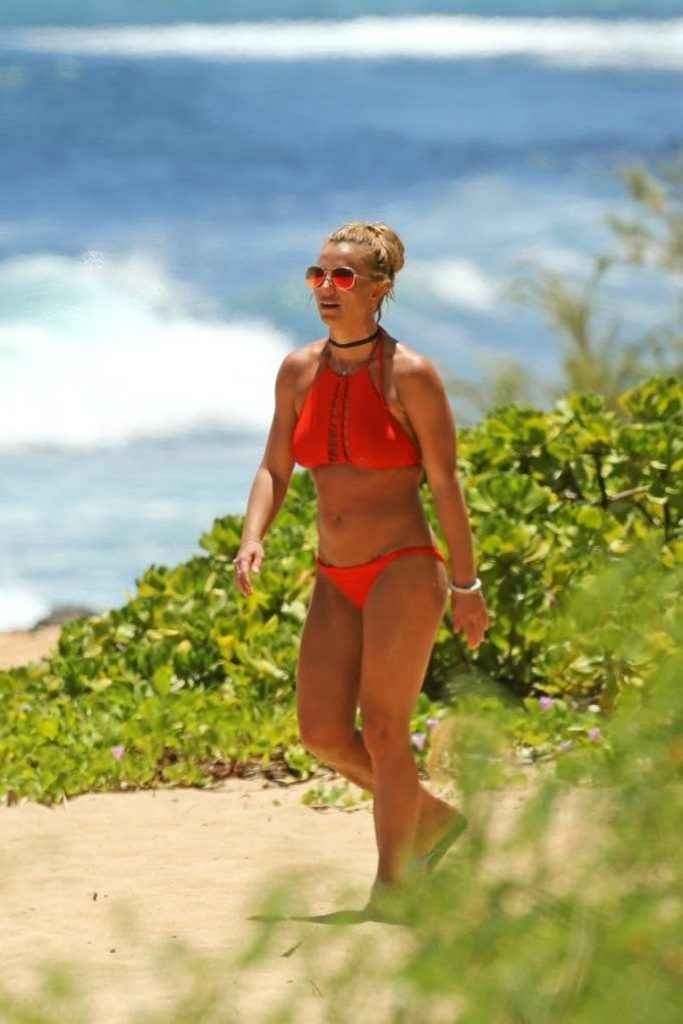 Britney Spears en bikini à Hawaii