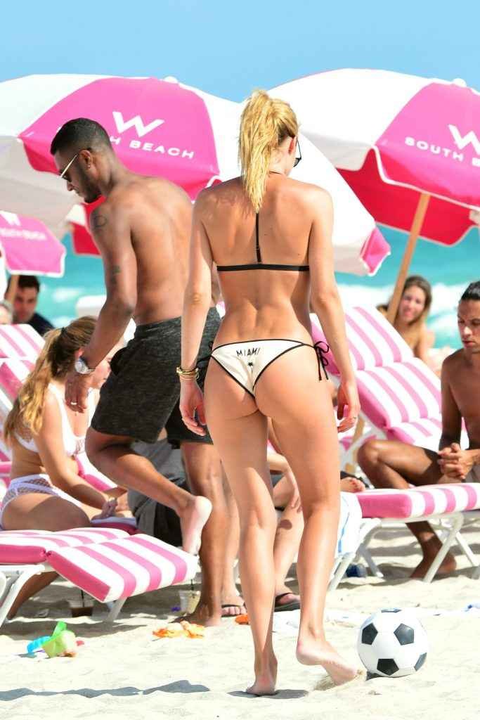 Doutzen Kroes en bikini à Miami