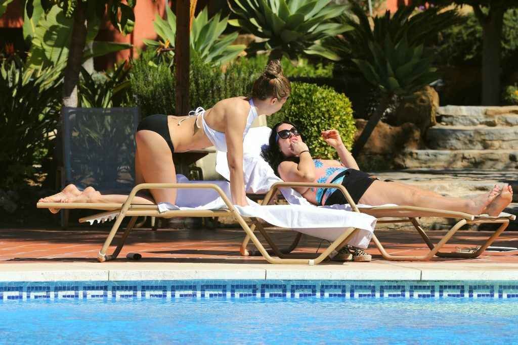 Gemma Atkinson en bikini à Marbella