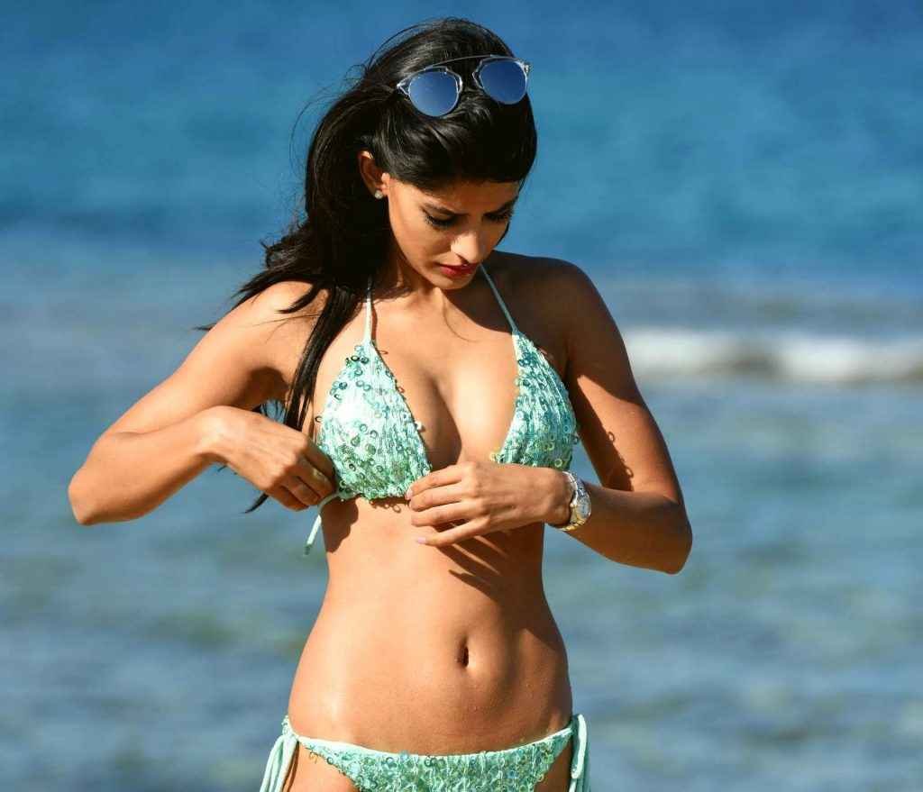 Jasmin Walia en bikini à Mykonos