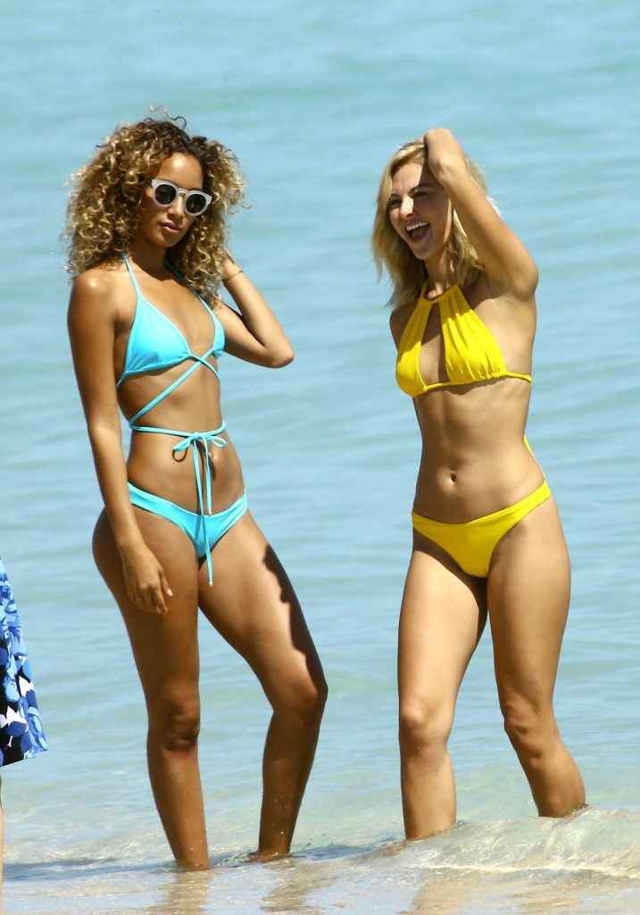 Selena Weber et J Lynne en bikini à Miami