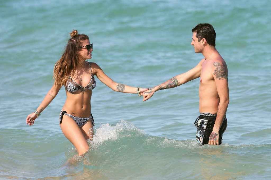 Chiara Nasti en bikini à Miami