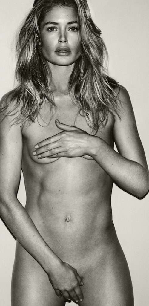 Doutzen Kroes et Lara Stone nues dans Vogue