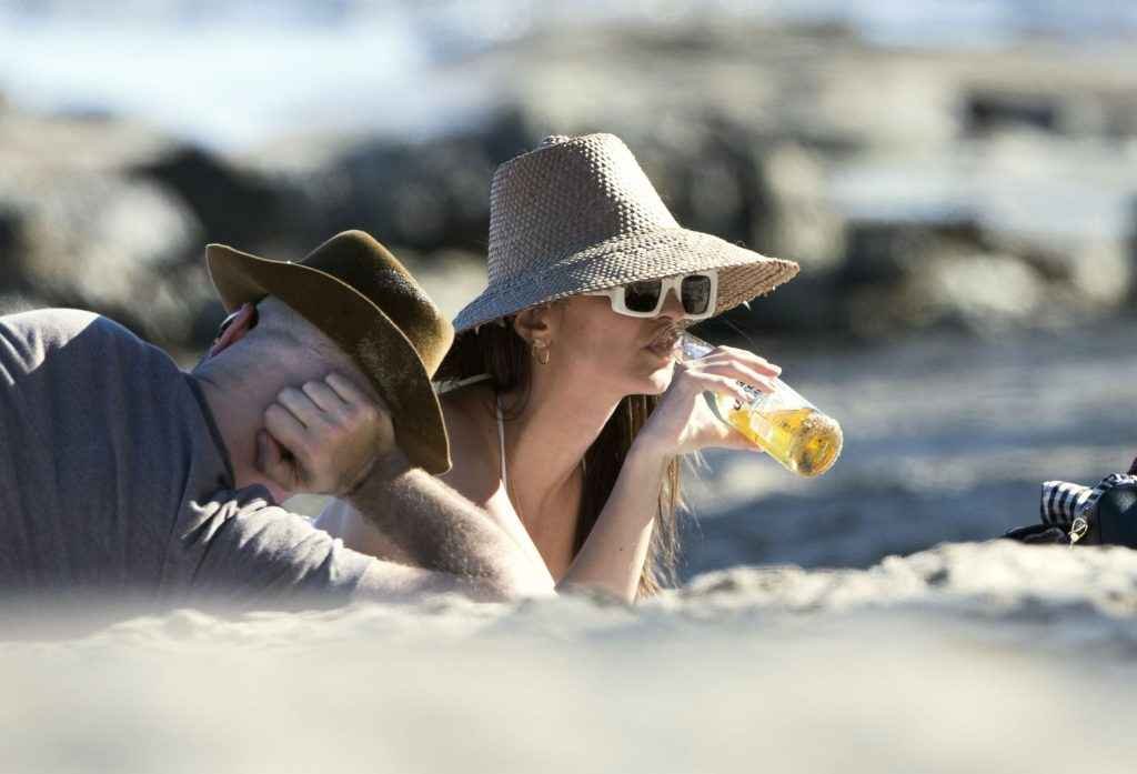 Emily Ratajkowski en bikini à Malibu