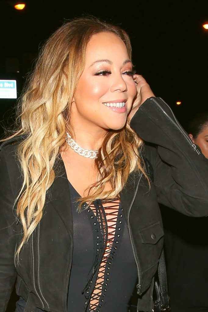 Mariah Carey n'a pas mis de soutien-gorge