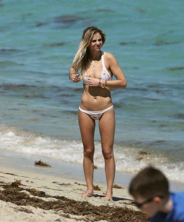 Vanessa Fischer en bikini à Miami