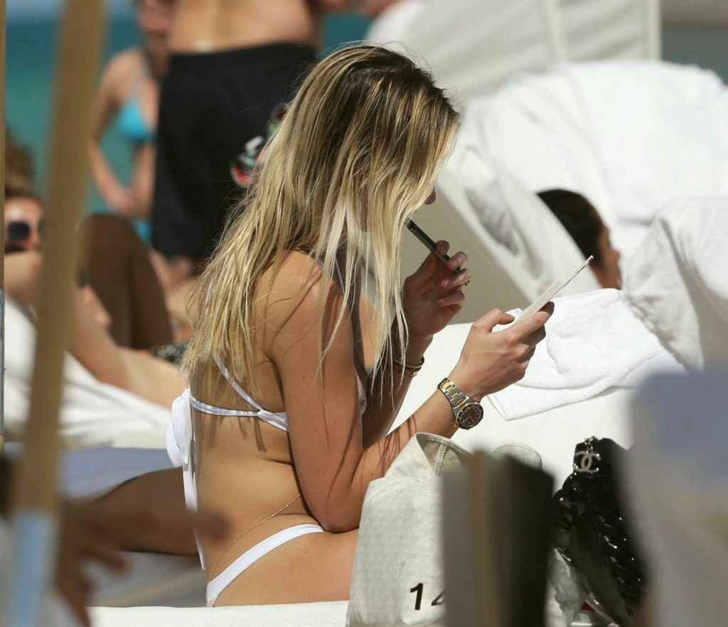 Vanessa Fischer en bikini à Miami