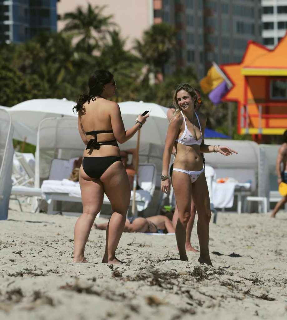 Vanessa Fischer en bikini à Miami