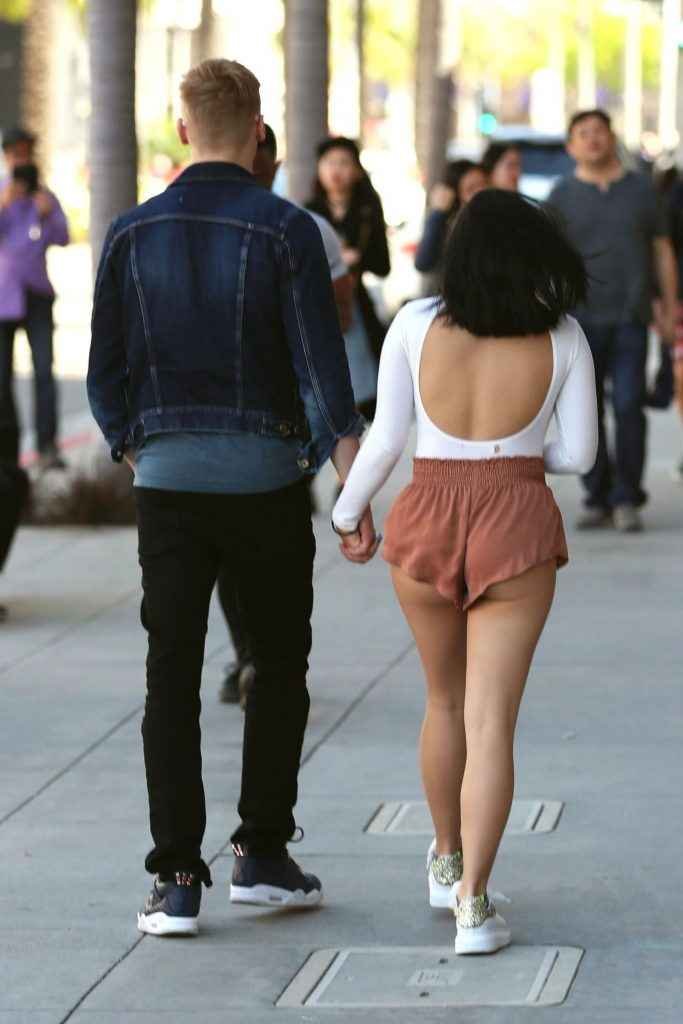 Ariel Winter les fesses à l'air à Beverly Hills