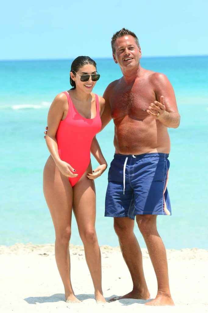 Chantel Jeffries en maillot de bain à Miami Beach