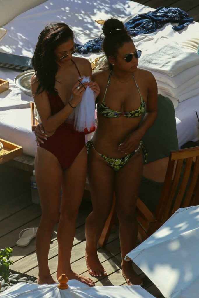 Christina Milian et Nicole Williams en bikini à Hawaii