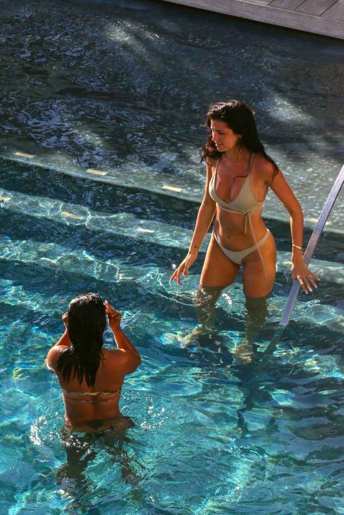 Christina Milian et Nicole Williams en bikini à Hawaii