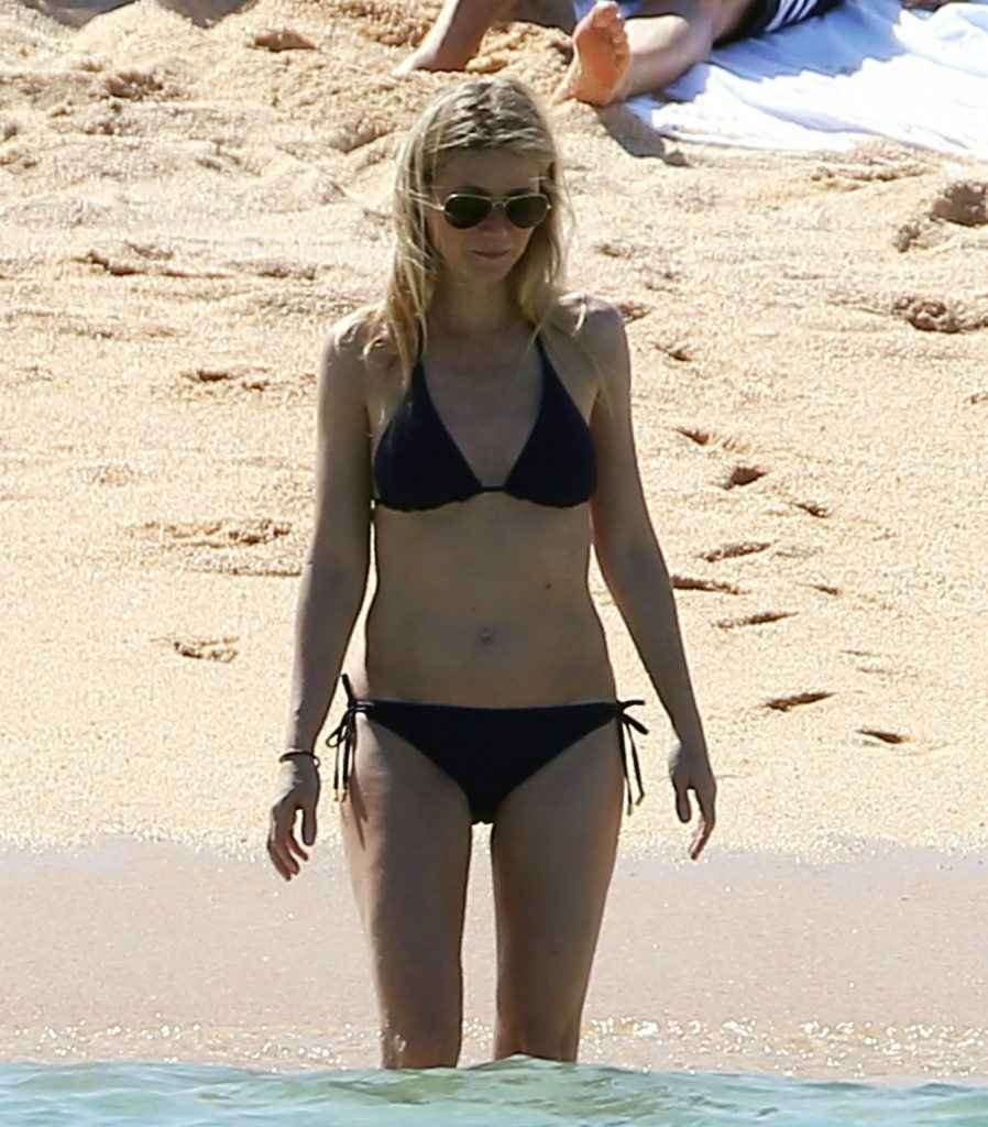 Gwyneth Paltrow en bikini au Mexique