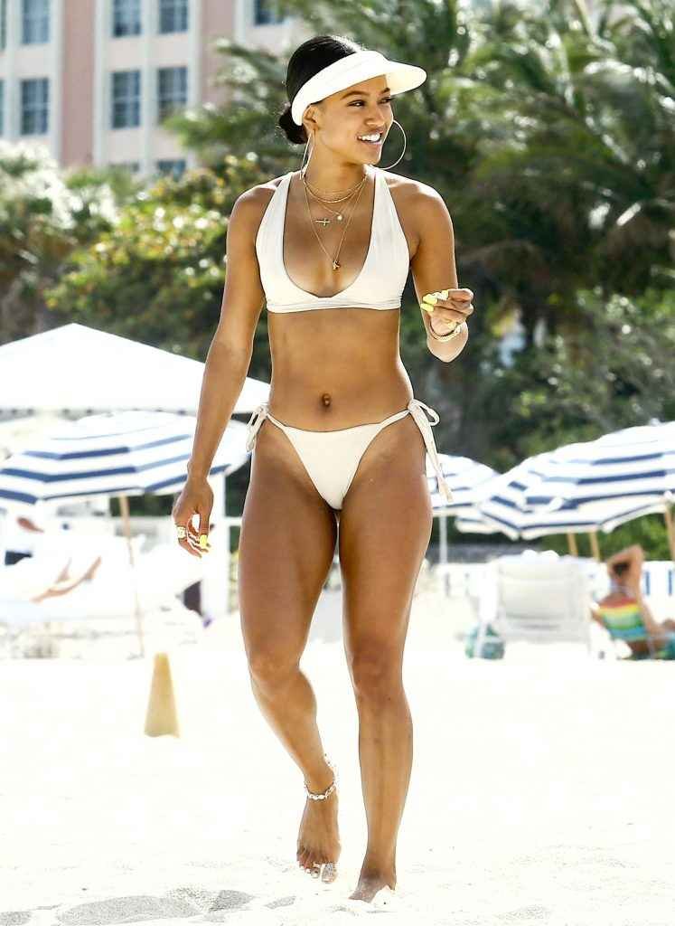 Karrueche Tran en bikini à Miami