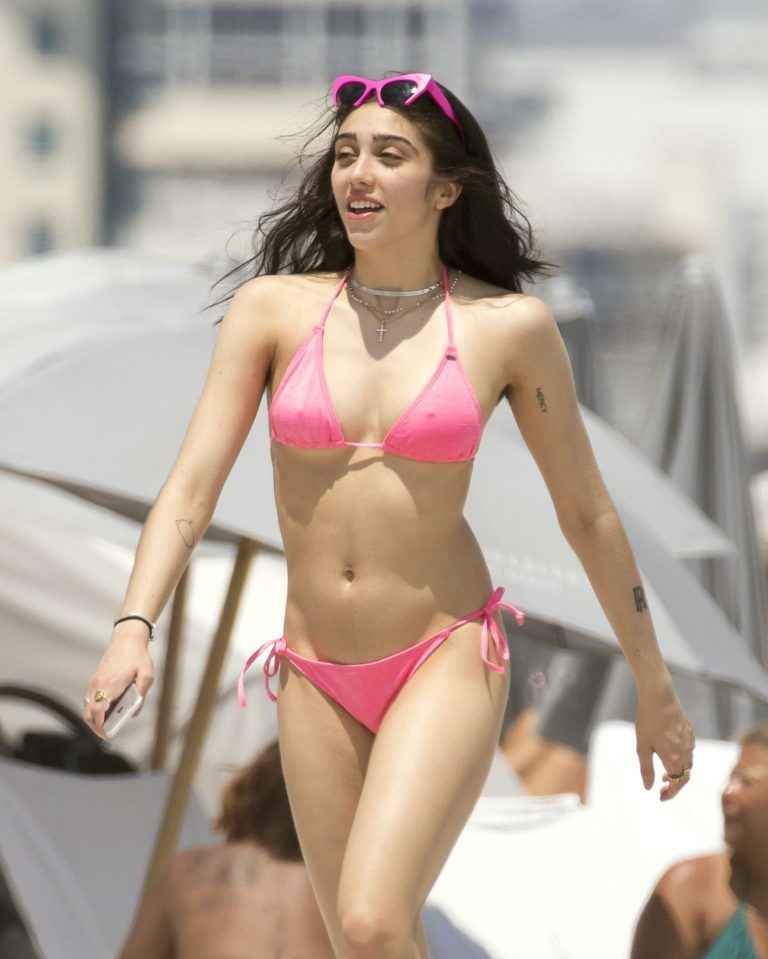 Lourdes Leon en bikini à Miami