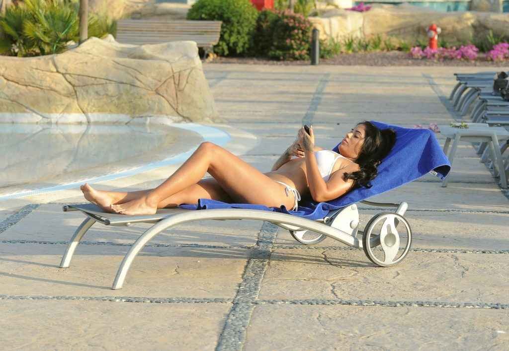 Malin Anderson en bikini en Espagne