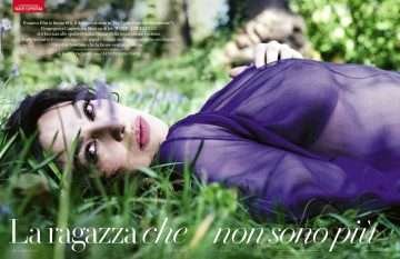 Monica Bellucci prend la pose dans Vanity Fair