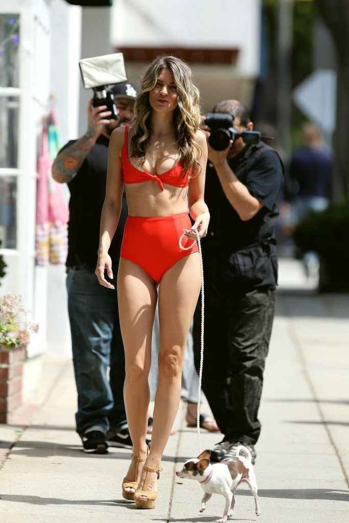 Rachel McCord en bikini à Los Angeles pour une séance photos