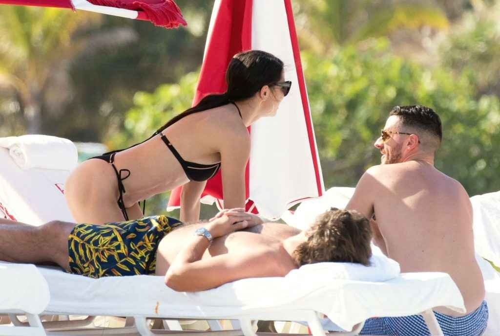 Adriana Lima et Priyanka chopra en bikini à Miami