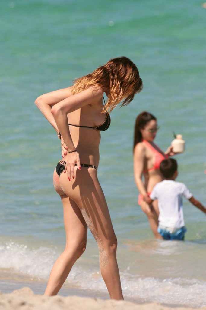 Aida Yespica en bikini à Miami