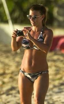 Coleen Rooney en bikini à La Barbade