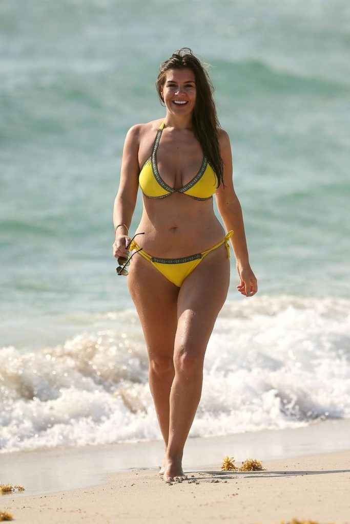 Imogen Thomas en bikini à Aruba