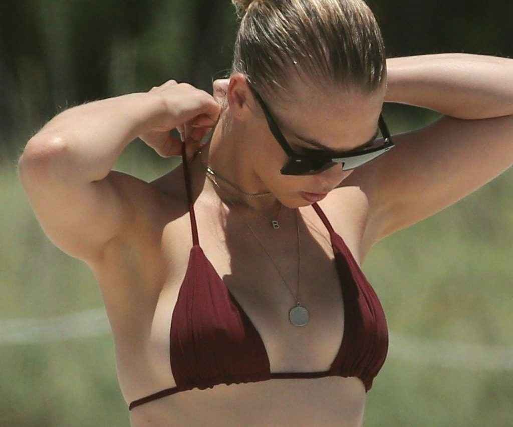 Bianca Elouise en bikini à Miami