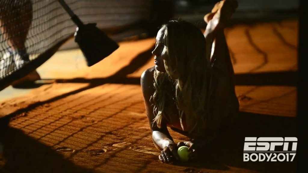 Caroline Wozniacki nue pour ESPN Body 2017