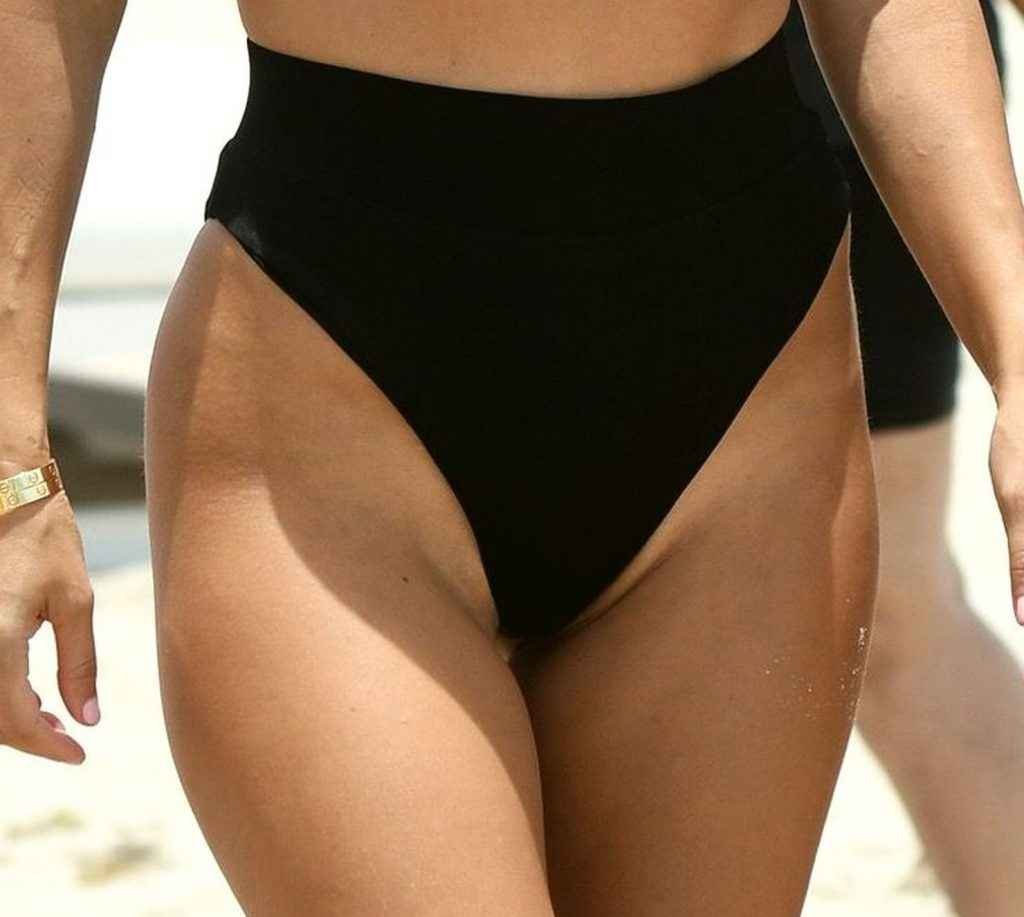 Kourtney Kardashian en bikini à Miami