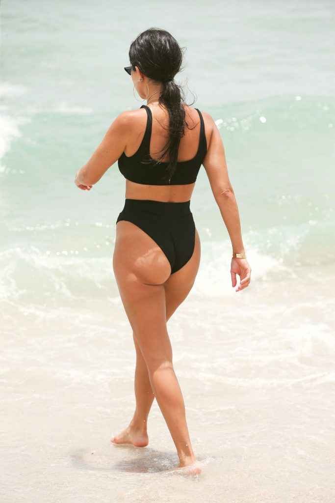 Kourtney Kardashian en bikini à Miami