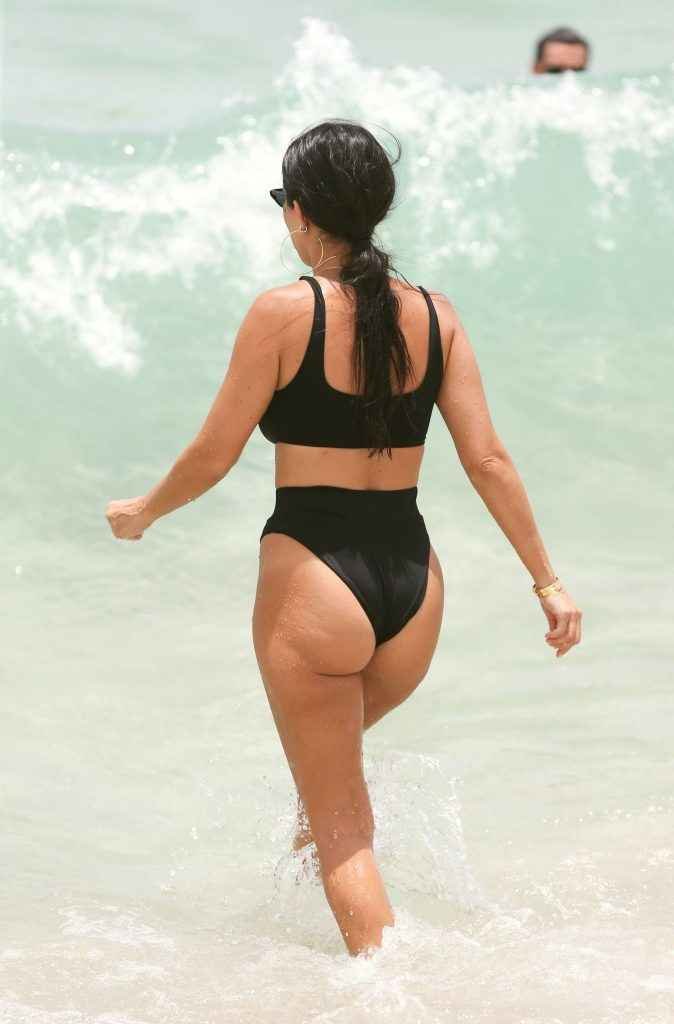 Kourtney Kardashian en bikini à Miami