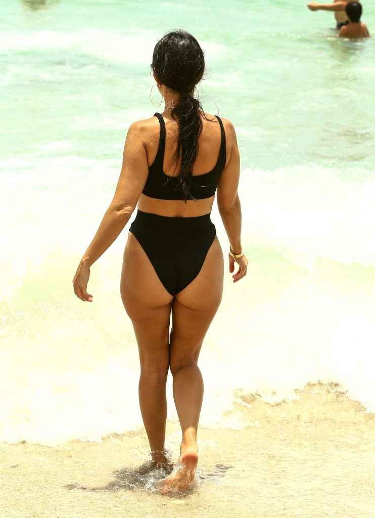 Kourtney Kardashian en bikini à Miami