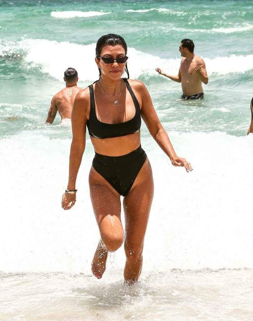 Kourtney Kardashian en bikini à Miami